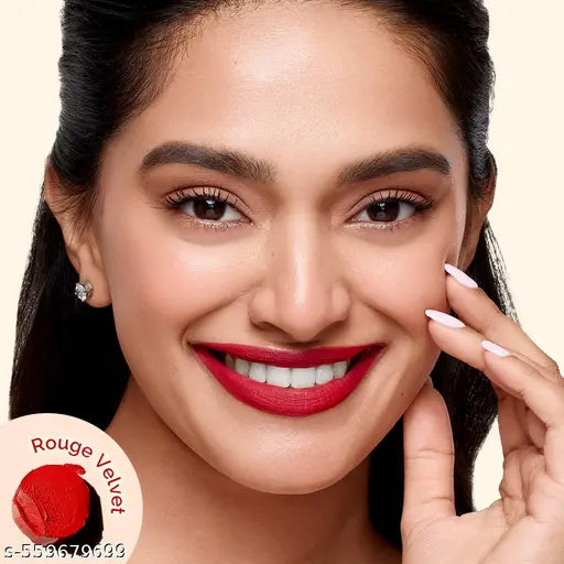 Mamaearth Luxe Matte Long Stay Lipstick 01 Rouge Velvet 2g