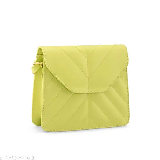 Fastrack Women's Sling Bag Celery Green