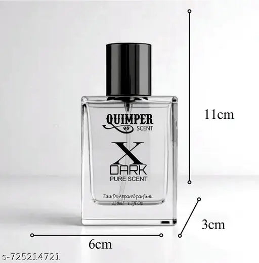 Quimper. XDark + Black Magnet Luxury Combo | 2×30ml Unisex Spray Perfumes | Long-Lasting, Powerful & Sensual Fragrance | Perfect for Day & Night Wear