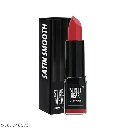 Street Wear Satin Smooth Lipstick-Captivating Rose