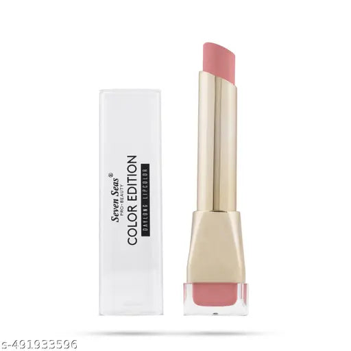 Seven Seas Color Edition Day-Long Lipcolor Lipstick | Smudge Proof | Smooth Coating | Loger Stay | Vivid Pigments | Water Proof Lipstick (333,3.5g )