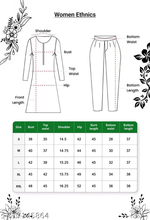 Anni Designer Women's Rayon Viscose Blue Straight Printed Kurta Set | 2-Piece Daily Wear Suit with Palazzo| Stylish Office Wear Ethnic Rayon Dress