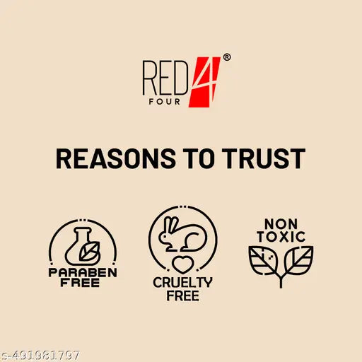 Red4 Miss Perfect Liquid Lip Cream | Non Transfer Liquid Lipstick | Matte Finish | Long Lasting and Waterproof Liquid Lipstick (Pack Of 2)