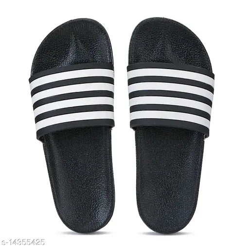 Bersache Men Black CasualCasual Slipper & Flipflop