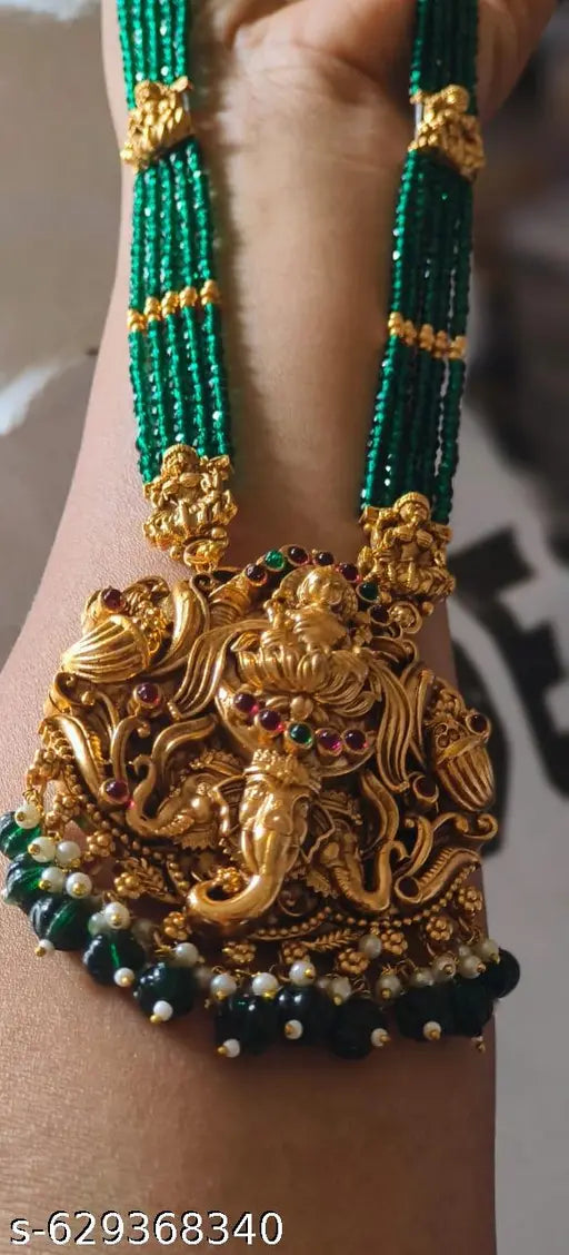 Antique pearl long haram