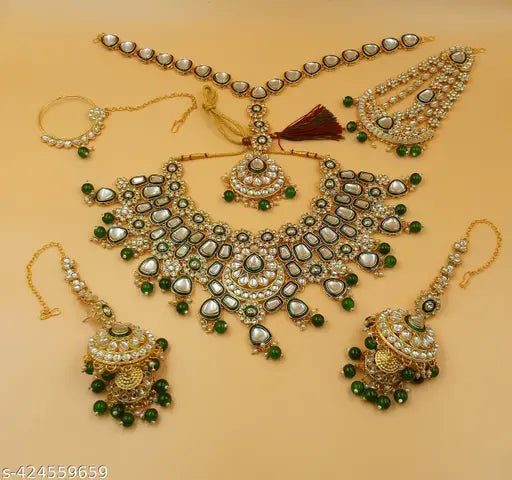 Kundan Mini Bridel Set