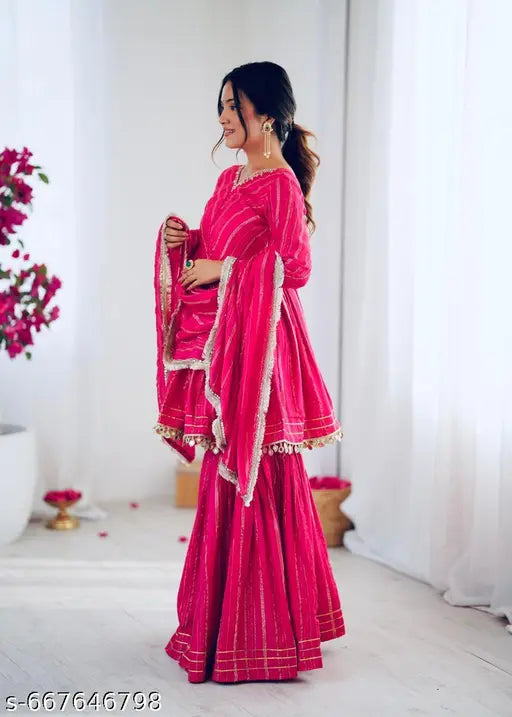 New Designer Sharara Set