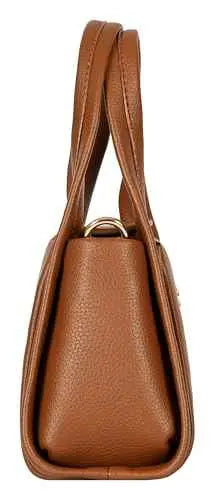 eske Adeline Vegan Leather Women Satchel (Cognac) SaumyasStore