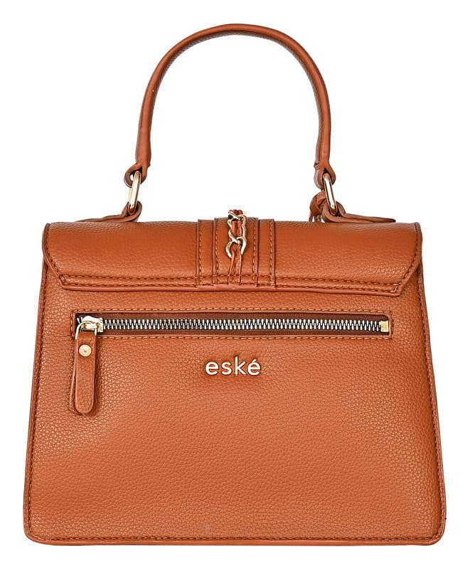 eske Marlene Vegan Leather Satchel Handbag For Women 