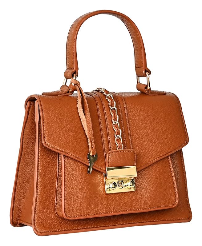 eske Marlene Vegan Leather Satchel Handbag For Women 