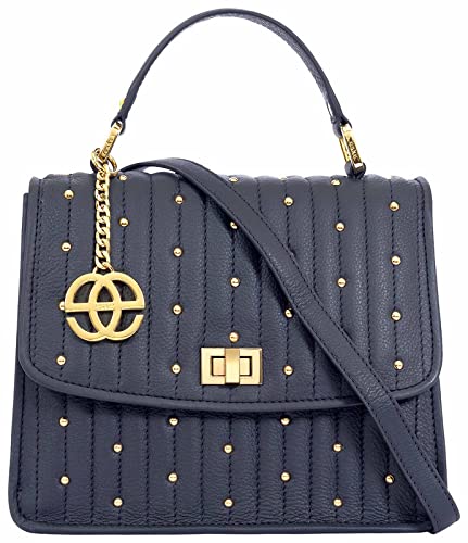 eske Paris Leah Satchel, Navy Blue 