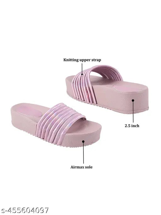 Selfiee Attractive Platform Heels Perfect for Every Occasion, Elegant & Fashionable Flatform Sandals For Womens & Girls
