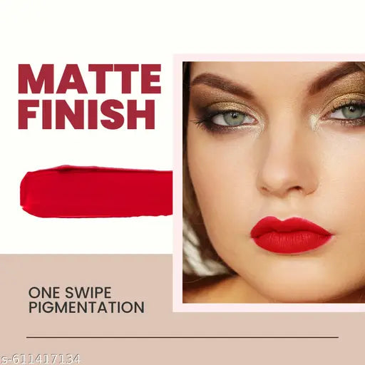 MARS Matte Super Stay Lipstick | Up to 12 Hours Long Lasting | Smudge Proof and Waterproof Lipstick for Women (2.6 gm) (26-CHESTNUT)