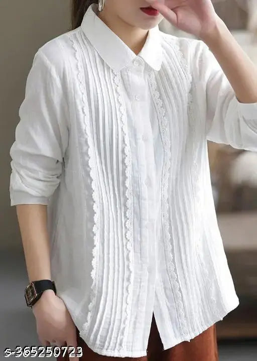 Decent cotton Embroidery Top