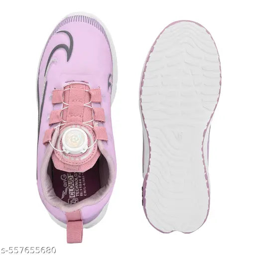 Birde ZenG Purple Spin Buckle Fast Lace-up Walking Shoes For Women