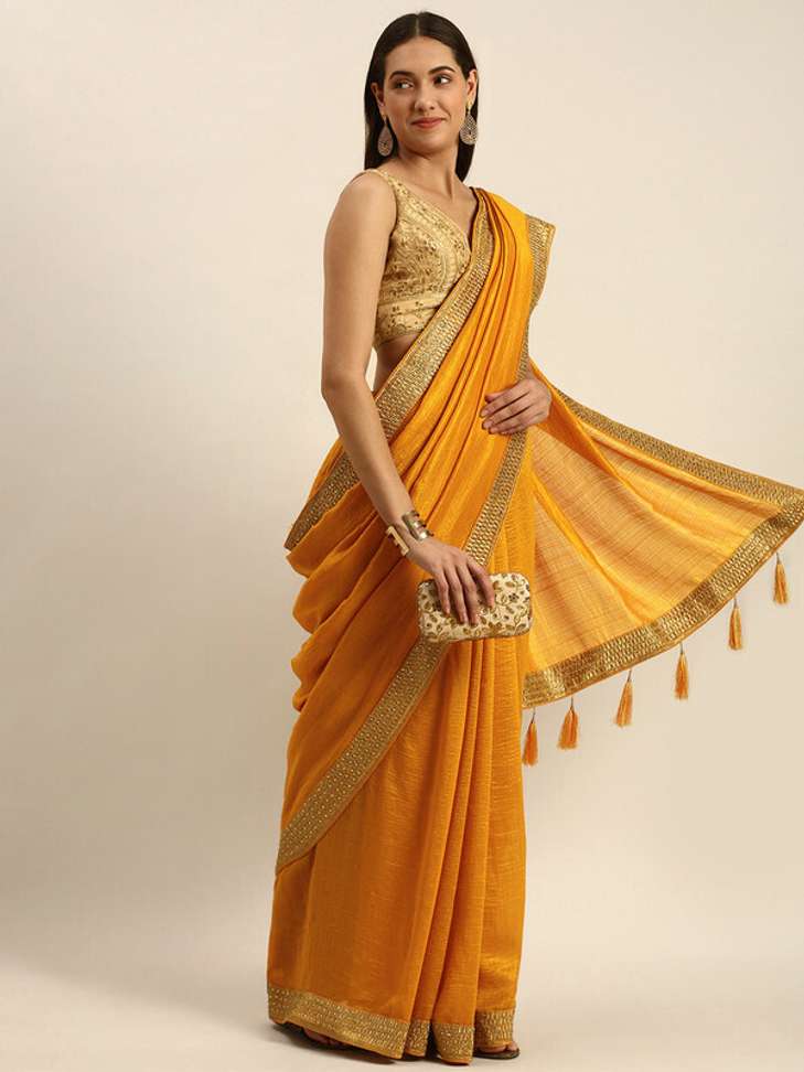 Mohey Woven Bollywood Art Silk Saree