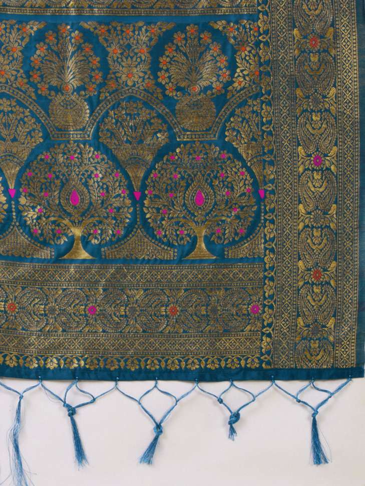 Mohey Woven Bollywood Art Silk Saree