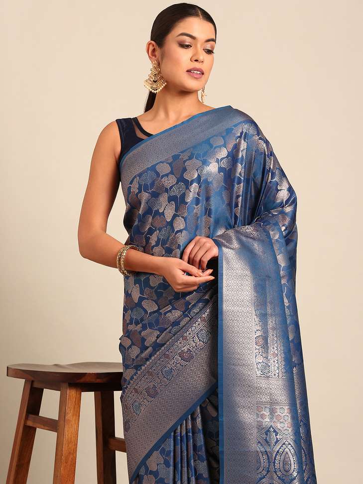 Mohey Woven Bollywood Art Silk Saree