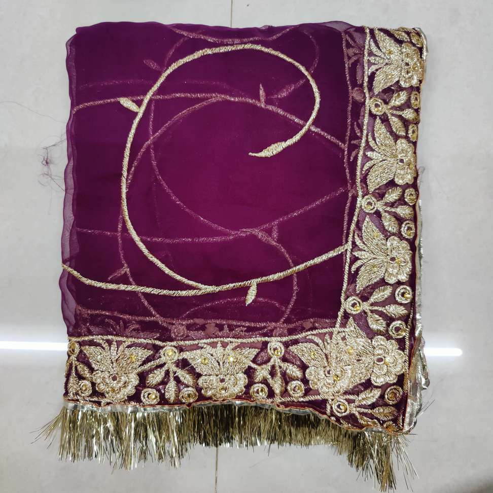 Embroidered Semi Stitched Rajputi Poshak