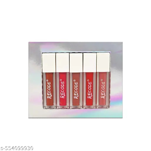 Recode 5 Silky Matte Mini Liquid Lipsticks - 6.25 ML (1.25ML x 5)