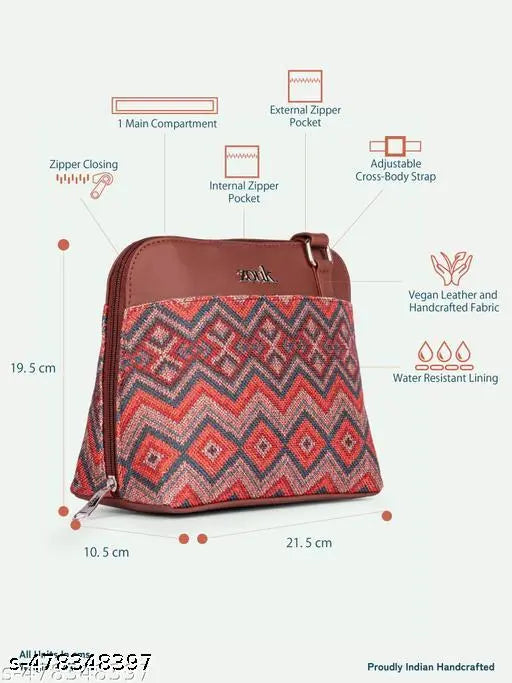 Zouk Gwalior Weaves OOO Sling Bag