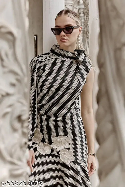 Flattering Crochet Dress