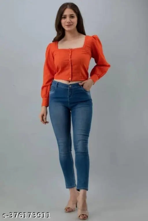 FESNOVA SQUARE NECK PURE COTTON TOP