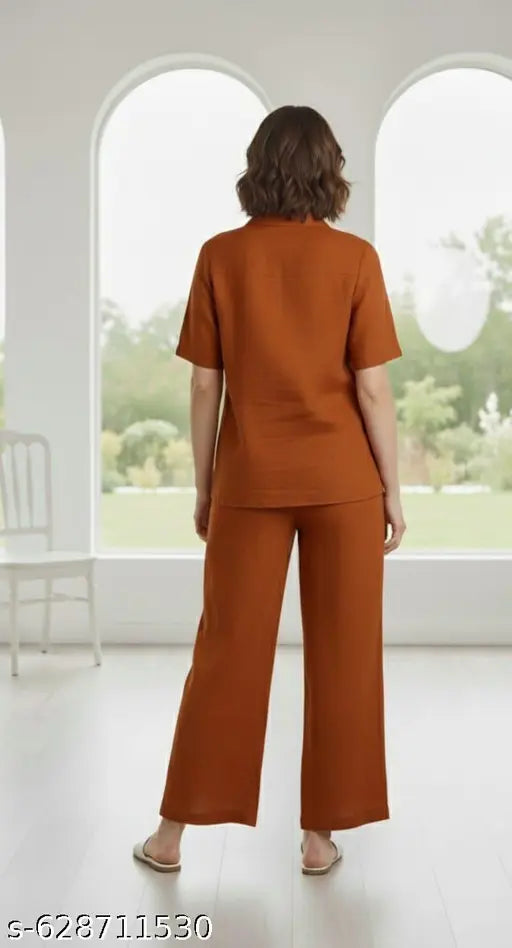 SUVANYAA BEAUTIQUE | Co-Ord Set Collection – Cotton Blend with Embroidery & Viscose Work (M–XXL)