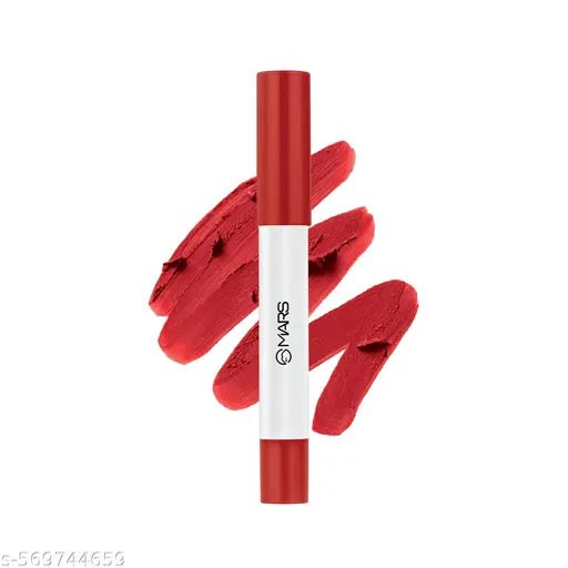 MARS Cloud Kiss Soft-Matte Lip Crayon (1.8gm) (14-PETAL DRIFT) | Infused with Corn & Rice Starch | 8+ Hr Long-Lasting | Feather-Light Texture | One-Stroke Smooth Glide | Full Coverage | Non Drying