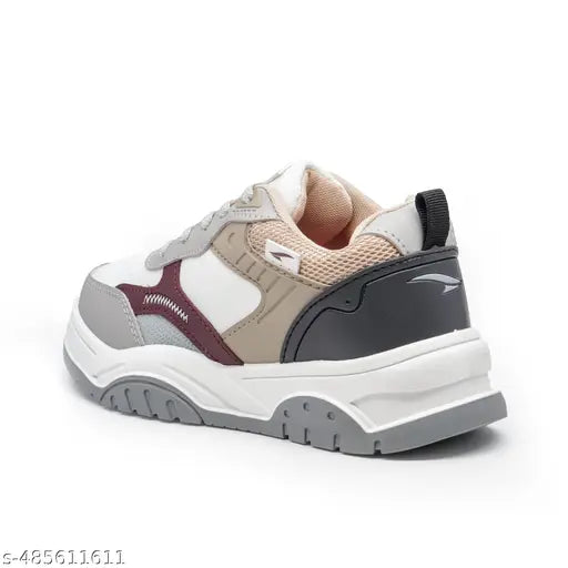 Asian NANCY-03cWTLGRYBEIG Sneakers For Women