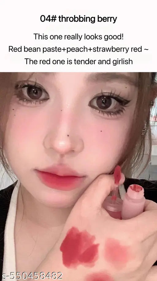 CAPPUVINI Losto Bear Velvet Lip Mud | Korean Style Makeup Lip Glaze | Non-Sticky Moisturizing Formula | 5 Cute Bear-Themed Shades | Long-Lasting Waterproof Liquid Lipstick | Lipsticks for Women Teens | Velvet Matte Finish | Liquid Lipstick Combo Pack