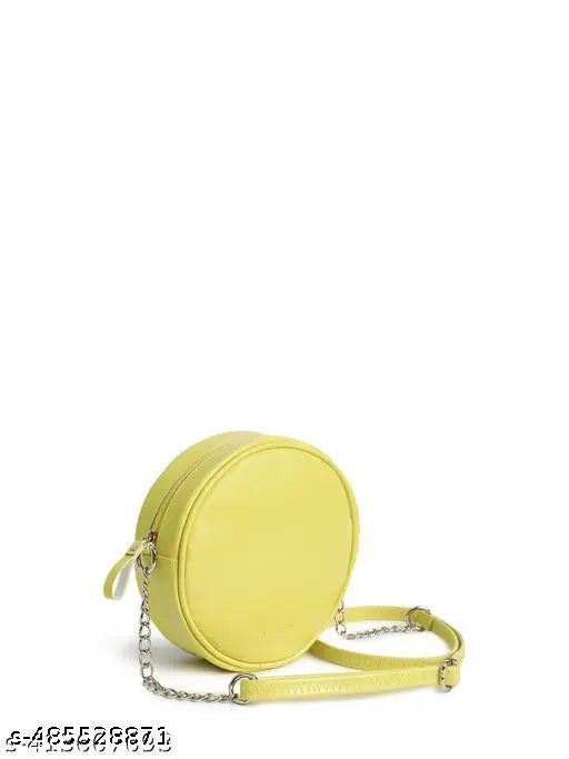 Fastrack Women's Solid Sling Bag Green