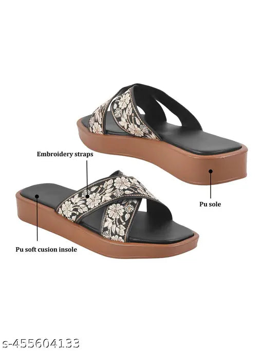 Selfiee Platform Heels Perfect for Every Occasion, Elegant & Fashionable Flatform Sandals For Womens & Girls