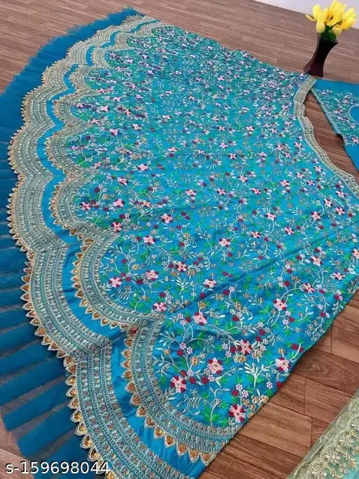 HEAVY EMBROIDERED LEHENGA