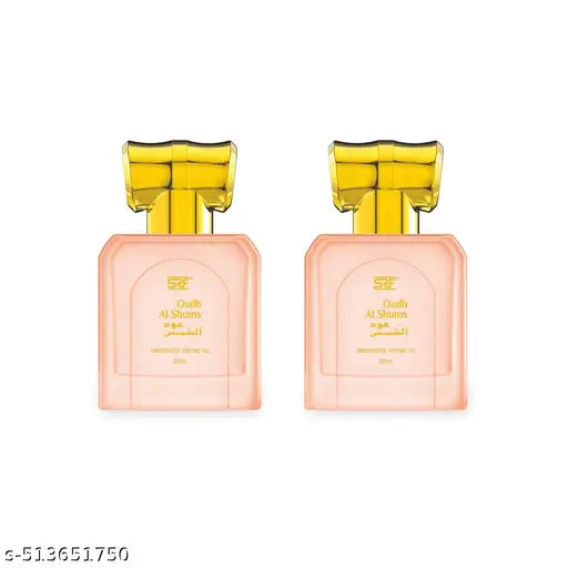 Ramsons SRF Al Shums Concentrated Perfume Oil for Men & Women | 20 ML x 2  |Attar Perfume Roll on