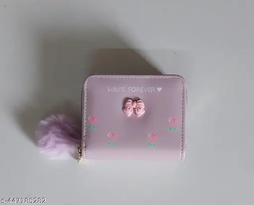 Small Clutch Wallet for Women, Coin Pocket with Dabbale Zipper  ( Dezine As A Per  Market Avalible )