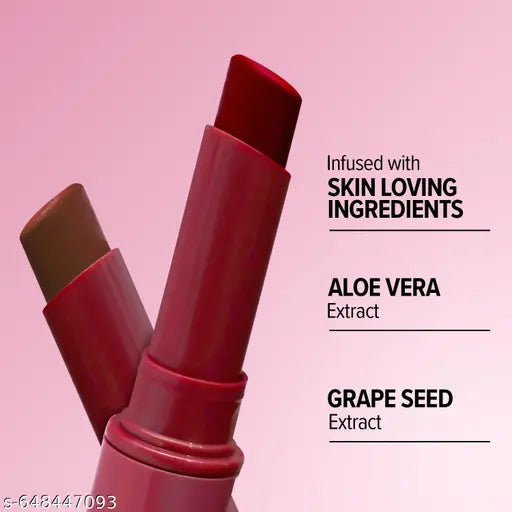 Mila Beaute Ultra Rich Transfer Proof Lipstick | Enriched With Aloe Vera & Grape Seed Extract | Velvety Texture, Lightweight & Highly Pigmented | Smudge Proof Lipstick (08 Naked Rose,  2.5g)