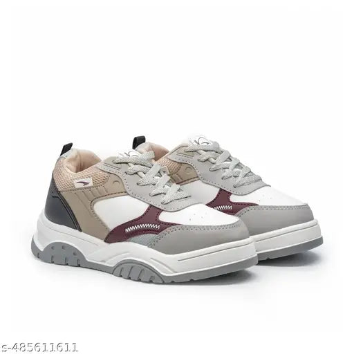 Asian NANCY-03cWTLGRYBEIG Sneakers For Women