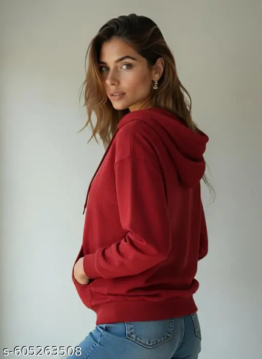 Dagcros Women Printed Sweatshirts Hoodies Lined Fleece Casual Athletic Pullover