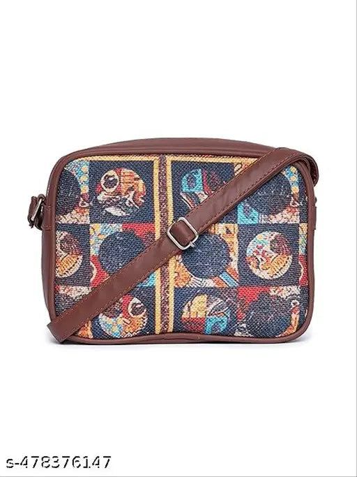 Zouk African Art Sling Bag