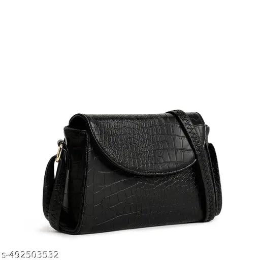 Fastrack Black Brunch Shoulder Bag for Women