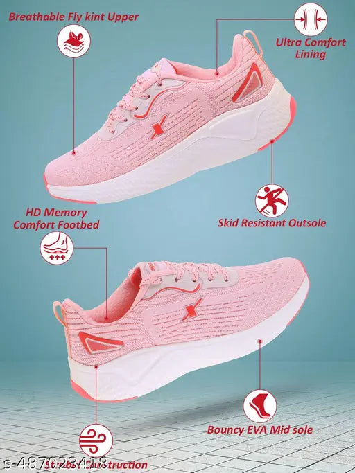 Sparx Sports Shoe SL-293 Pink For Women