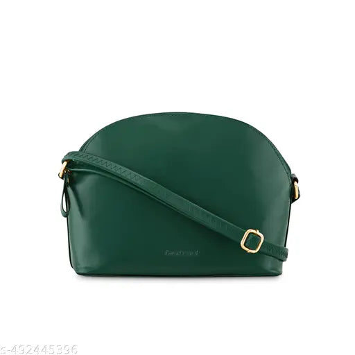 Fastrack Malachite Green Casual Sling Bag for Women