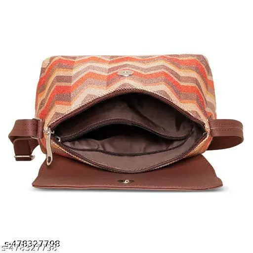 Zouk Tidal Wave Flap Sling Bag