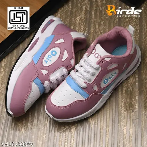 Birde ZenG Women's Sneakers Stylish Walking Sports Shoe Comfortable & Lightweight Fashion Casual Shoes for Women & Girl’s