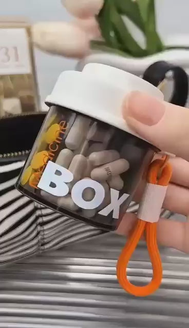Medicine Pill Mini  Organizer Container