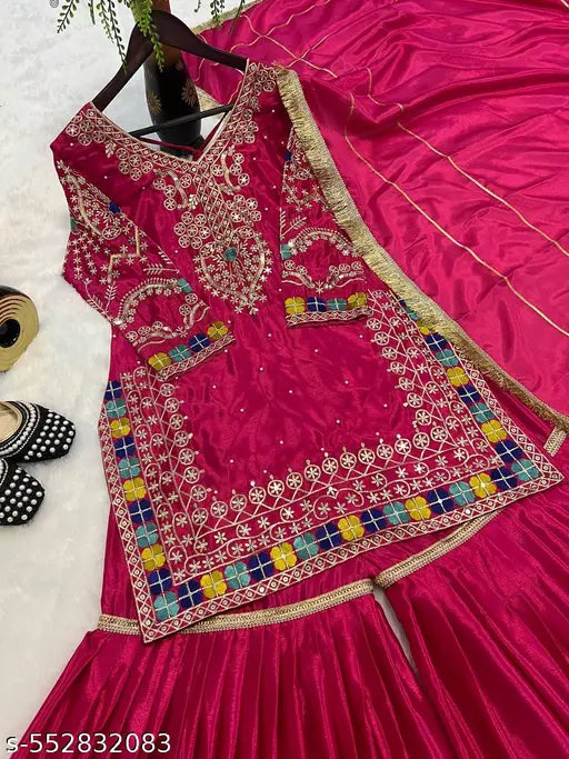 457 KURTA SHARARA PAIR