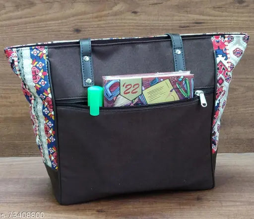 SHOPPER WITH PARTITION Tote Bags