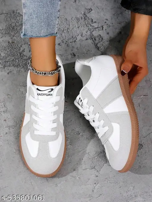 Layasa New Flat Women's Stylish Casual Sports Sneakers | Walking Snekers Shoes | Partywear Sneakers | Running Sneakers For Women's and Girl
