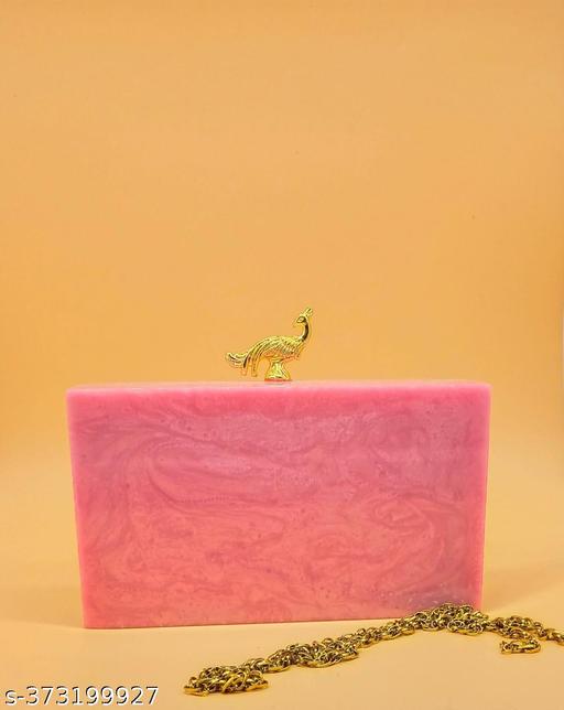 Designer Handbag Fashionable Unique Resins Clutch for Women With Unique Pattern Handmade Clutch Bag Embroidery Clutch Bag Purse For Bridal, Casual, Party, Wedding